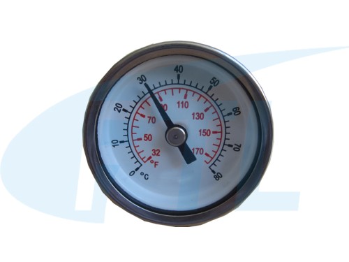 Y40 Bimetal thermometer - double scale
